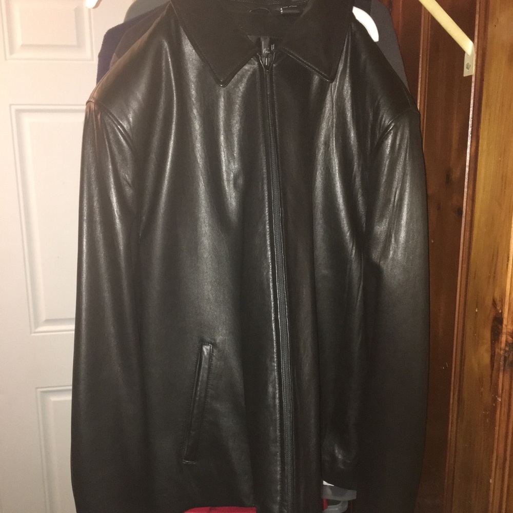 Nicole Miller Leather Jacket | Brand New